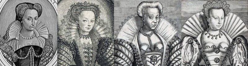 Dames, années 1580