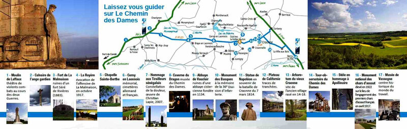 guide chemin des dames