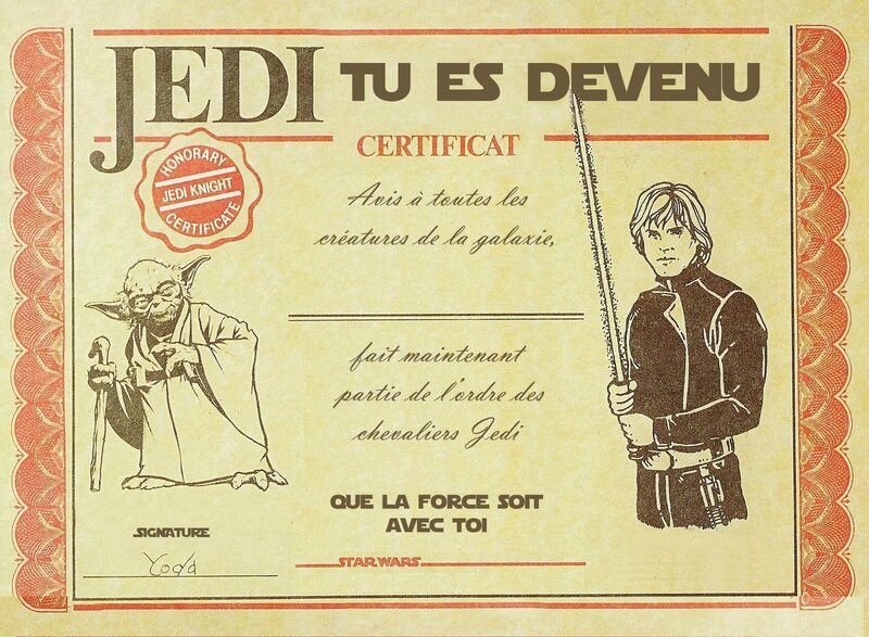 Jedi Certificat 3