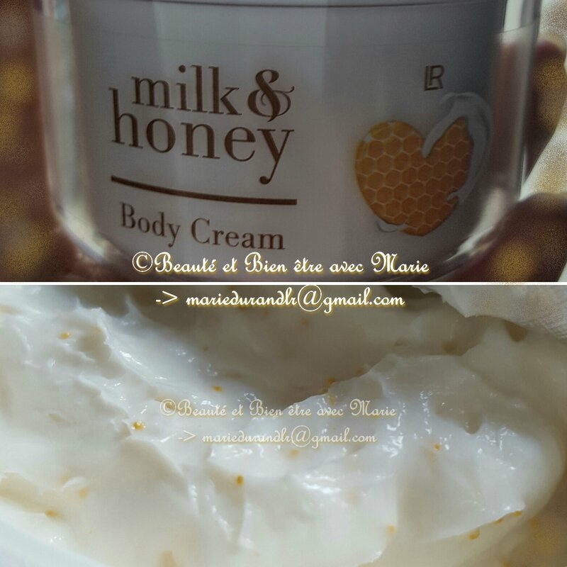 lait miel crème hydratante
