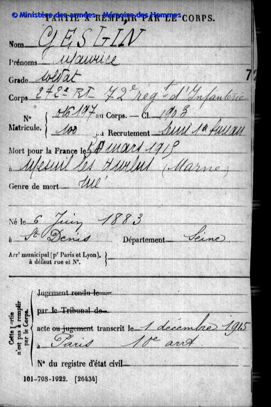 maurice geslin mdh
