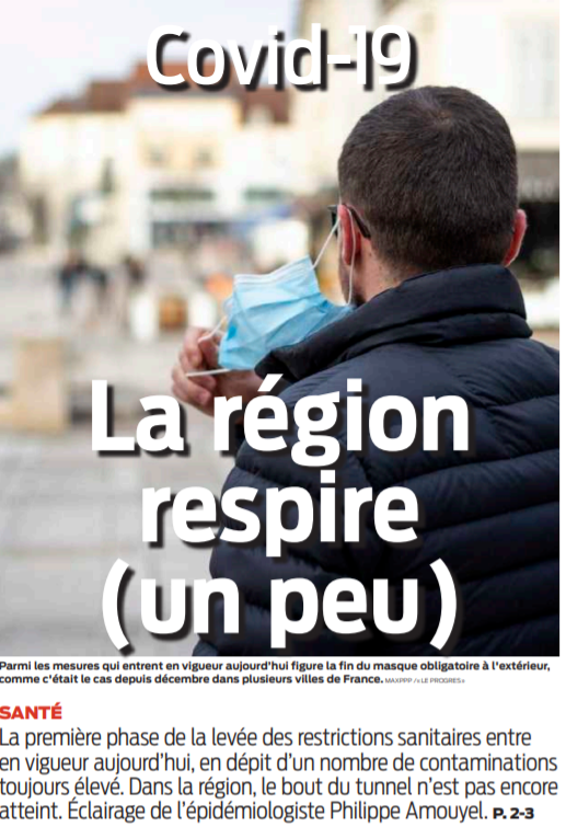 2022 02 02 SO Covid-19 La région respire un peu