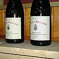 Deux vins du Château de Beaucastel ( <b>Châteauneuf</b> du <b>Pape</b>)