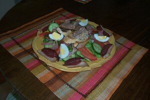 salade complète du périgord