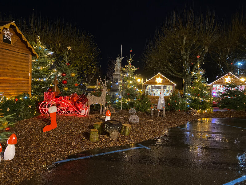 Avranches_marché de Noël_Noël_2020_bosquet_décoration