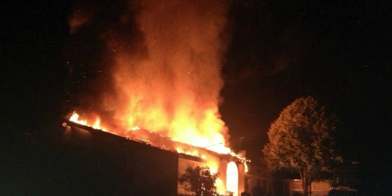 Gironde La production de vin du château Le meynot détruite par les flammes