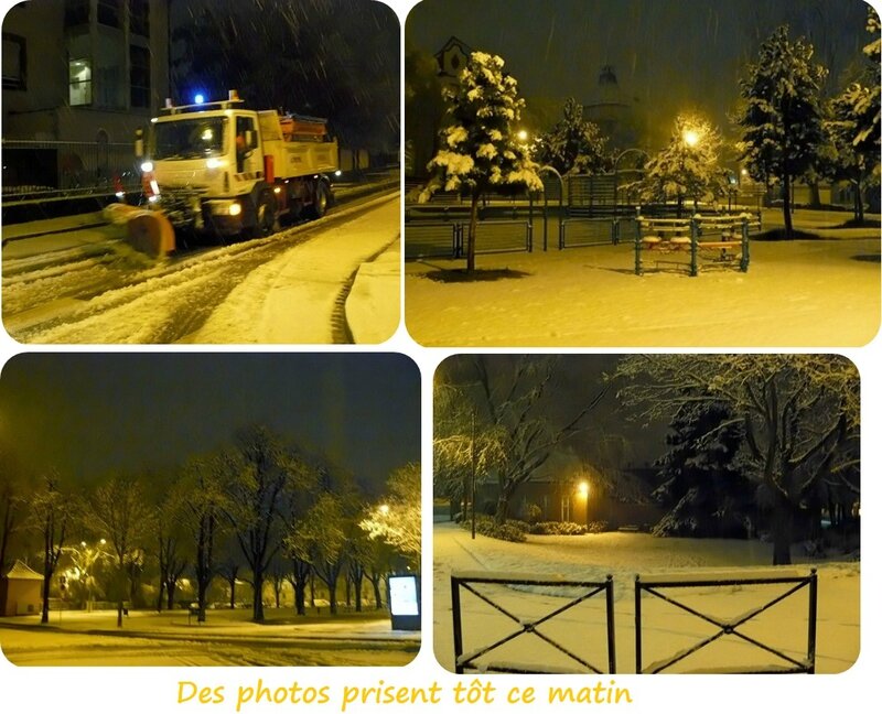 Quartier Drouot - Photos neige