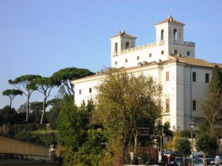 Rome Campo Marzio Pincio Villa Medicis 1
