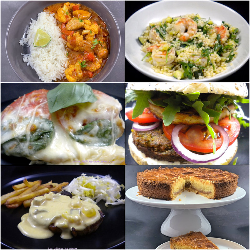Mon menu de la semaine 11 10 2021