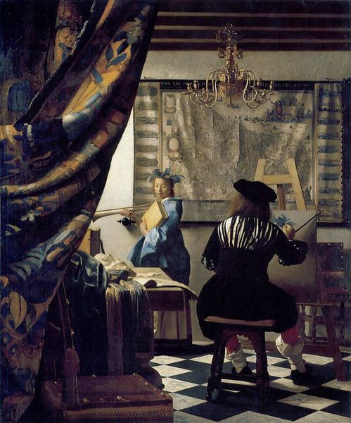 Johannes Vermeer, L'Art de la peinture 140