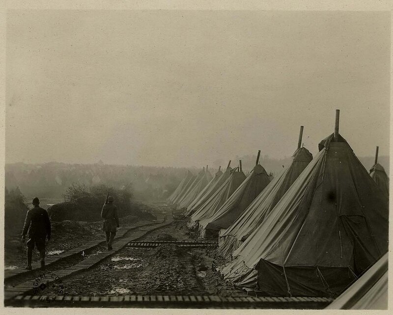 CAMP US PONTANEZEN JUILLET 1919