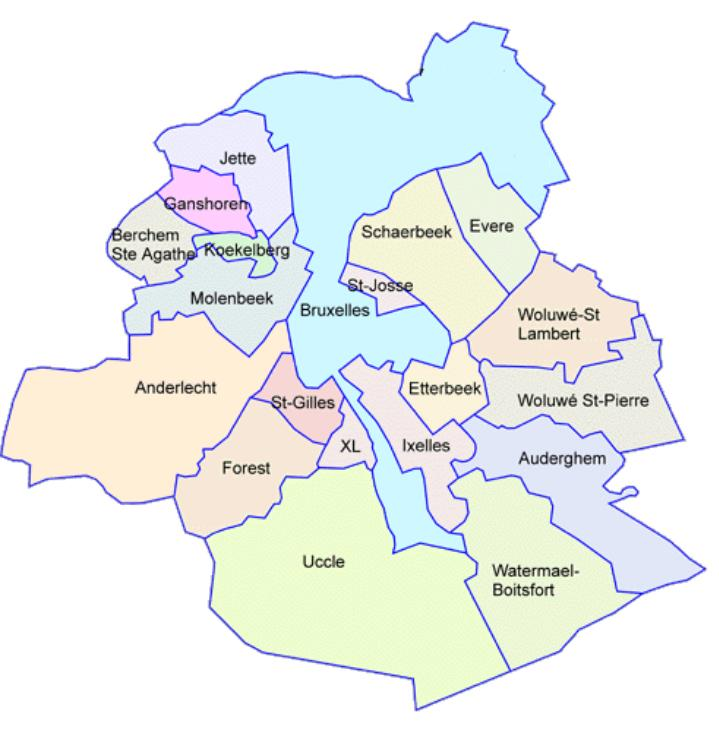 communes bruxelles - png