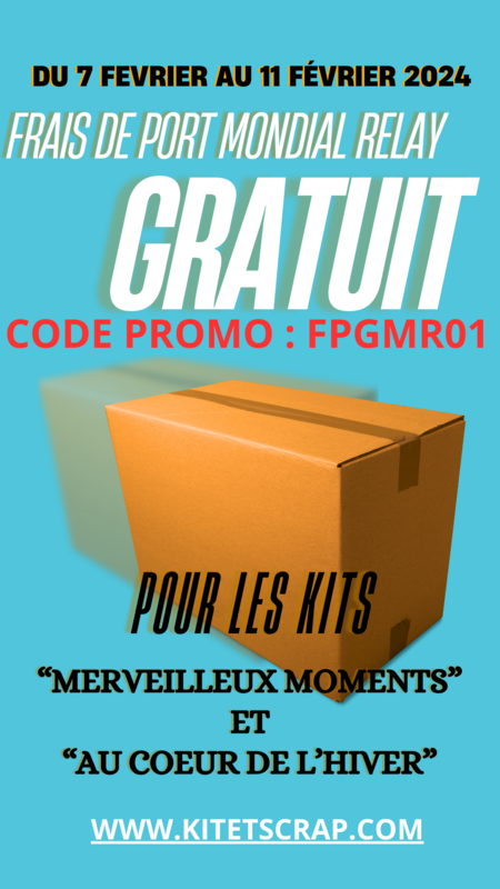 affiche code promo