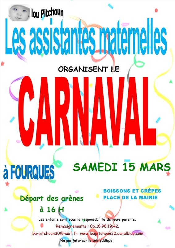 affiche carnaval 2014