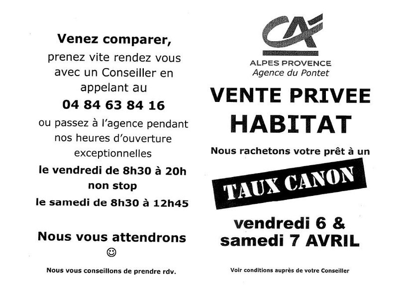 Crédit agricole Offre 1