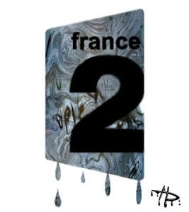 Logo France 2 pollué