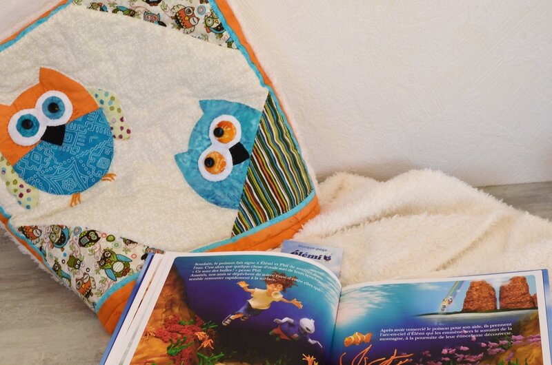 couverture_pliable_patchwork__La_chouette_bricole_Elemi_livres