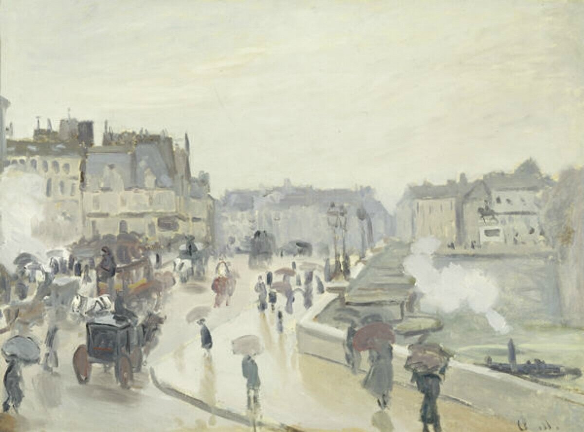 Monet, le pont neuf