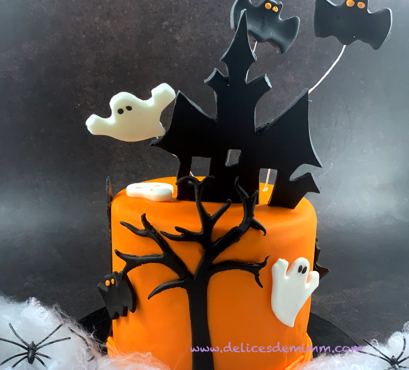 Un gâteau simple et facile pour Halloween 4