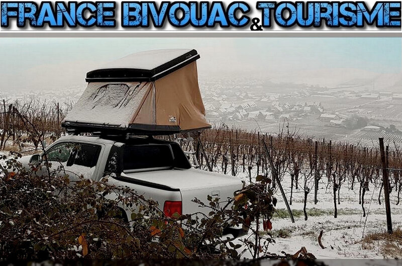 tente de toit pick up, hivers froid neige, Amarok VW, Hussarde Quatro, France Bivouac et Tourisme, camping dormir chaud