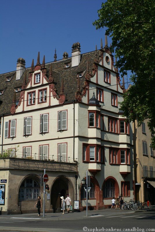 Strasbourg maison rouge