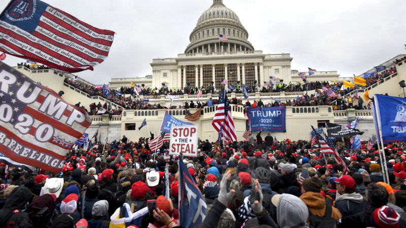 Donald TRump save America Rally assault on capitol