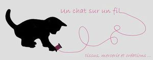 Un chat sur un fil