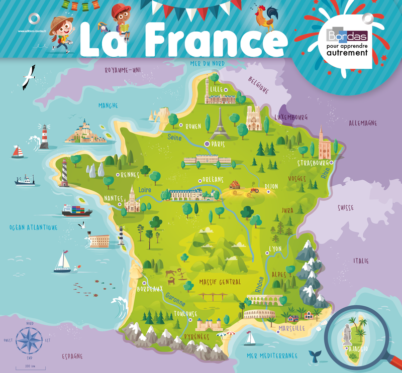CARTE DE FRANCE
