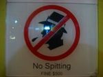 No_spitting