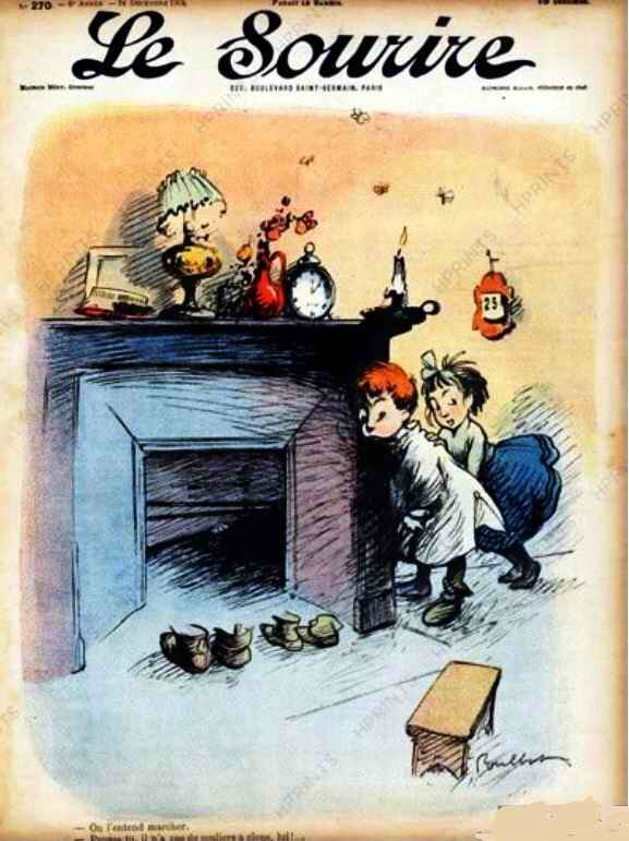 Poulbot Le Sourire Noel 1904