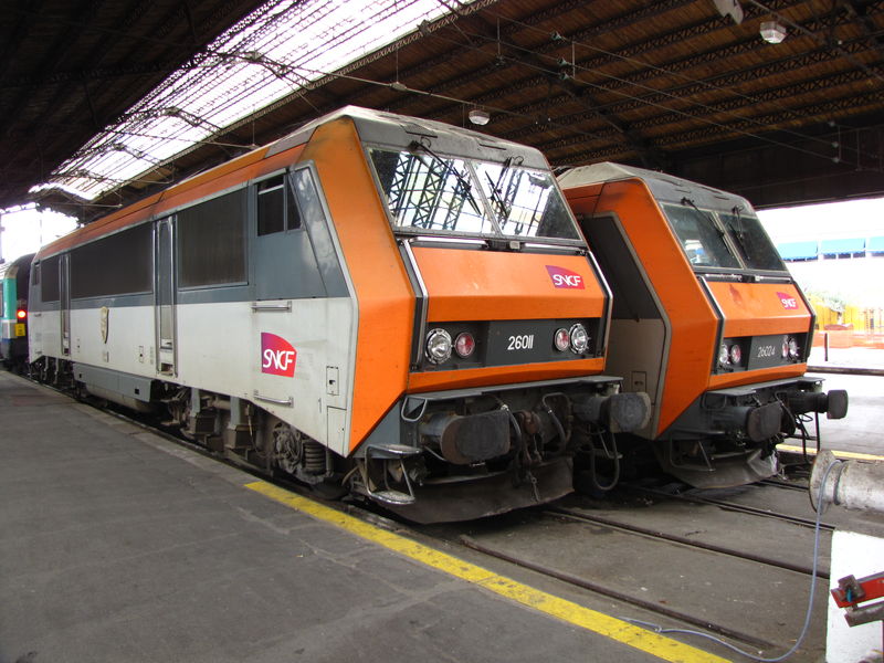 BB 26011 + 26024, Paris Austerlitz