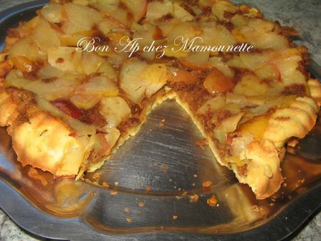 Tatin aux spéculoos et aux pommes 019