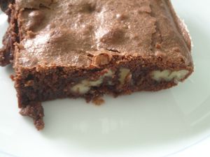 brownies et crème anglaise (5)