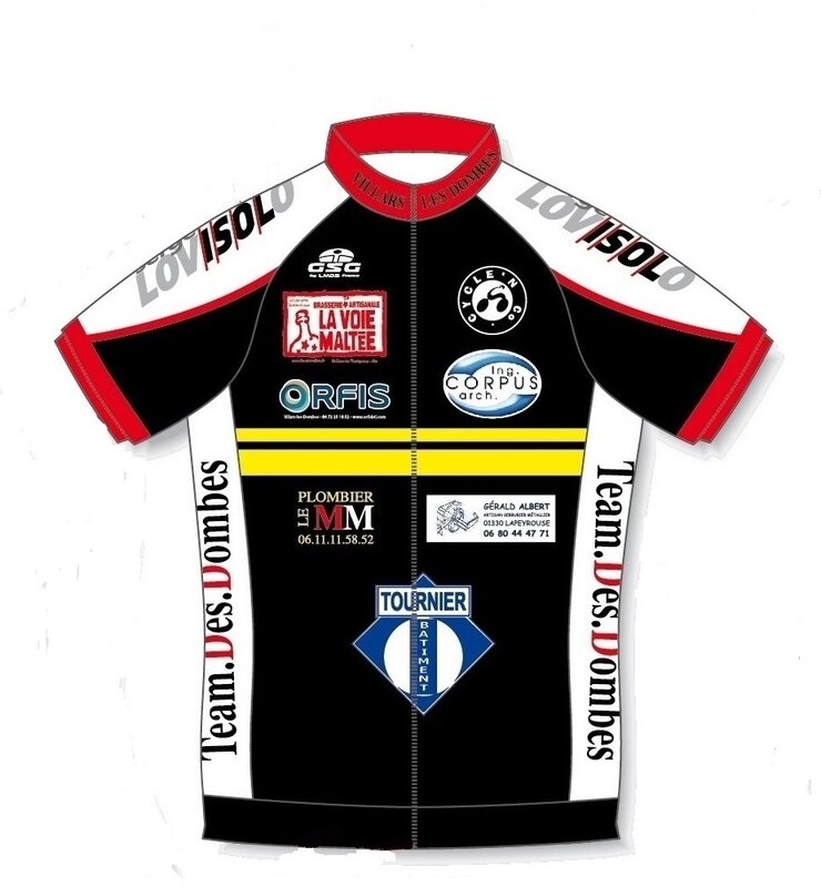 O_TEAM DES DOMBES MAILLOT 2019