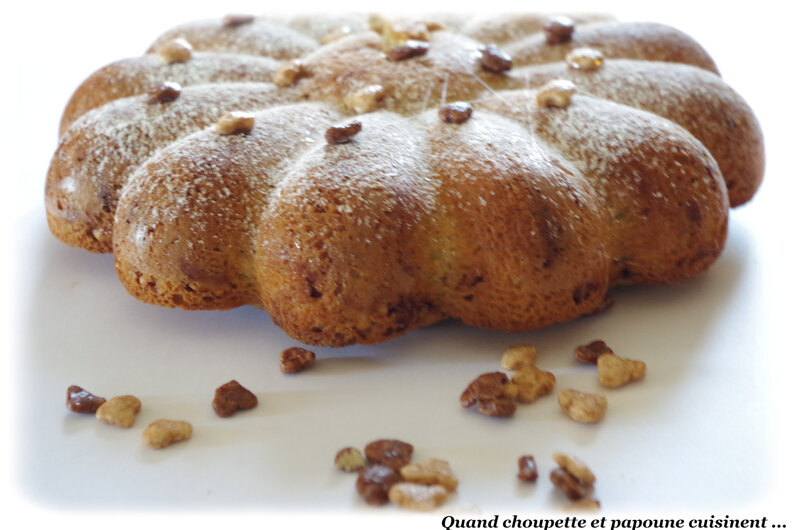 gâteau maison à la pistache et aux céréales Lion-8610