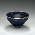 A rare yuteki tenmoku ‘oil spot’ <b>Jian</b> tea bowl, Southern Song dynasty (1127-1279)