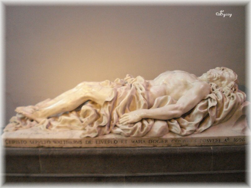 Christ gisant de jean del cour