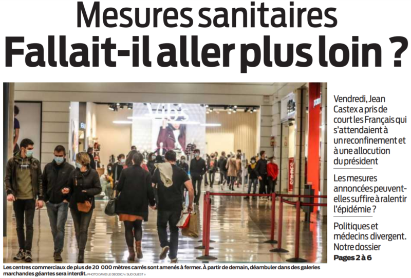 2021 01 31 SO Mesures sanitaires fallait-il aller plus loin