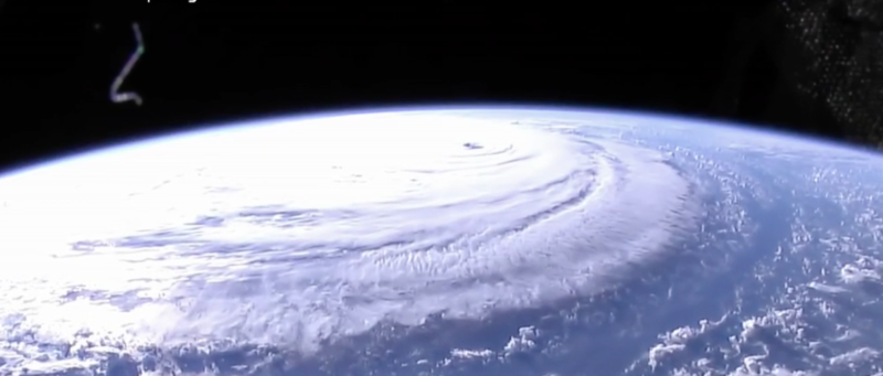 Florence vue de l'espace (auteur NASA)