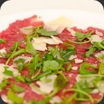 Carpaccio de boeuf à l’huile de truffe