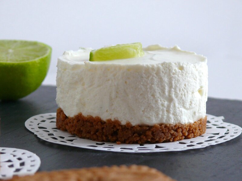 Cheesecake citron vert