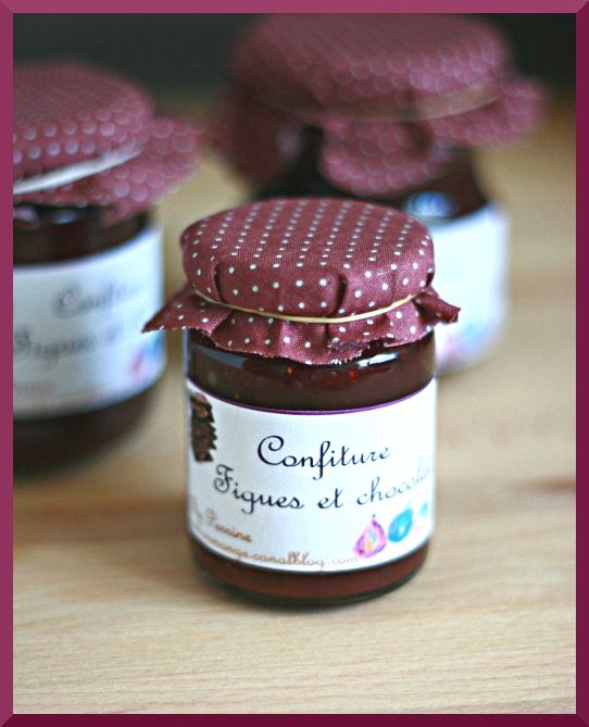 Confiture de Figues au chocolat recettes legumes Chutney de figues