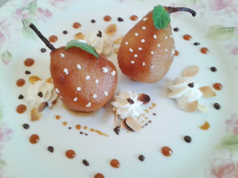 POIRE AU FOUR du chef Custos