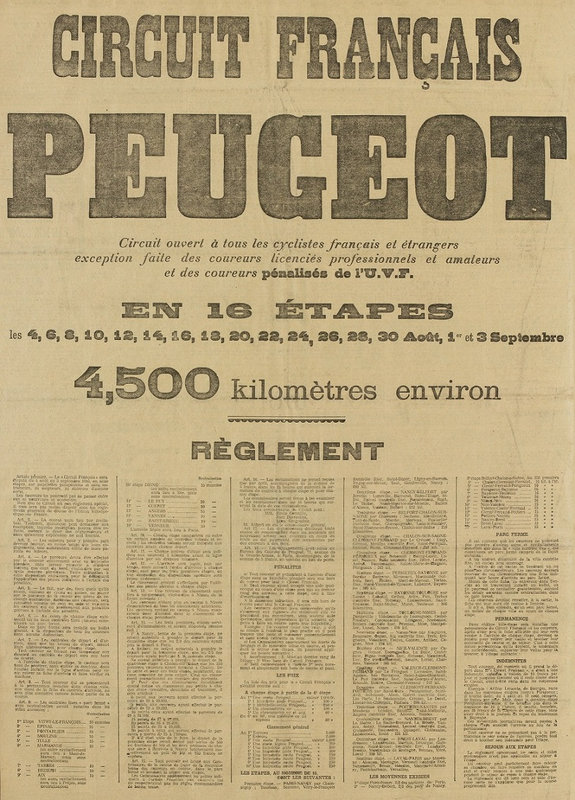 1911 07 08 Circuit Français Peugeot 8R