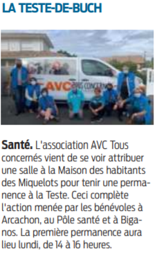 2022 02 11 SO La Teste de buch association AVC