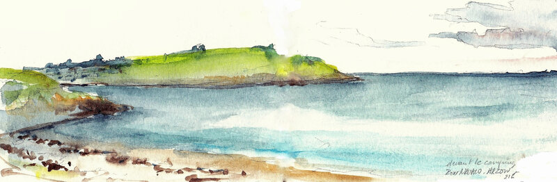 Port Sables Arzon la plage2