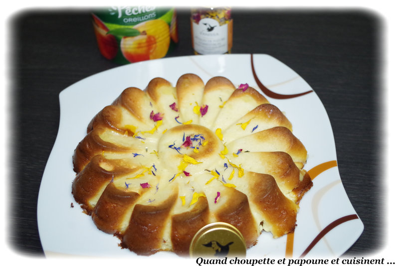flan de pêches au sirop-1648