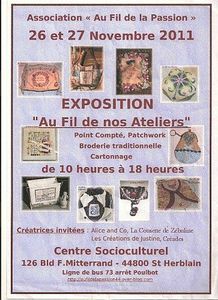 affiche-expo-AU-FIL-DE-LA-PASSION-nov-2011