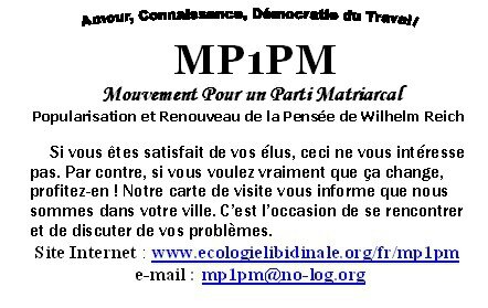 carte de visite MP1PM