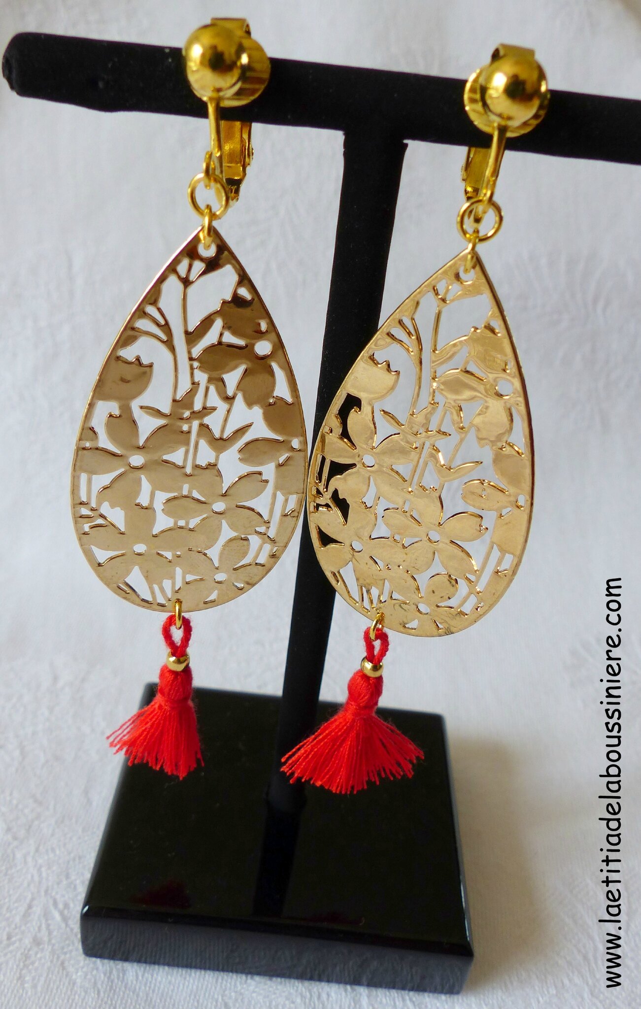 BO Capucine (rouge et doré) - 21 €